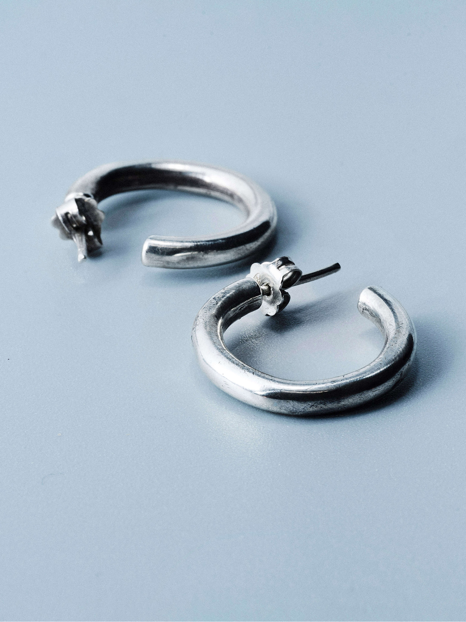 Aura earrings, handcrafted sterling silver 925 by Indigo